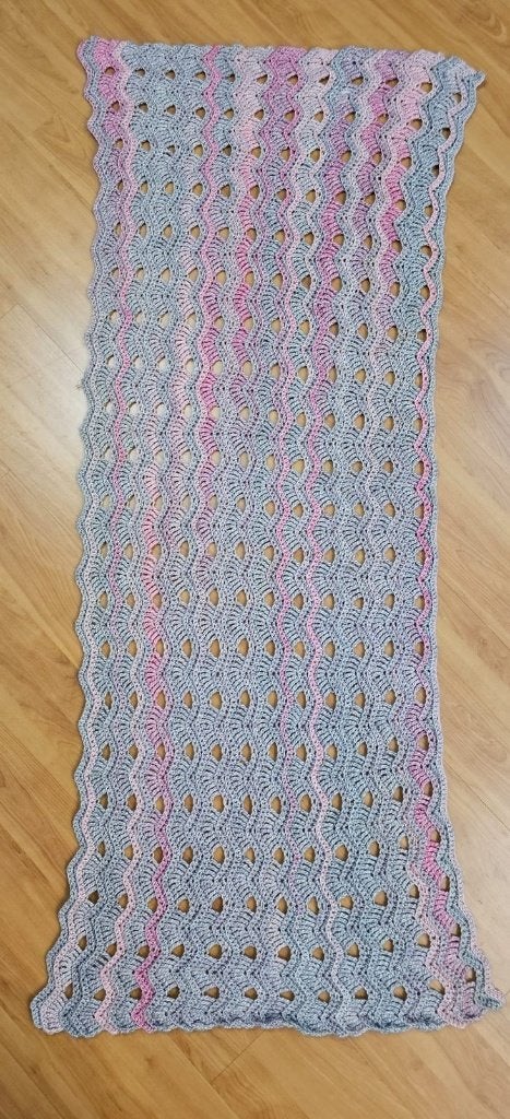 Roze Granny Bedloper 160/60