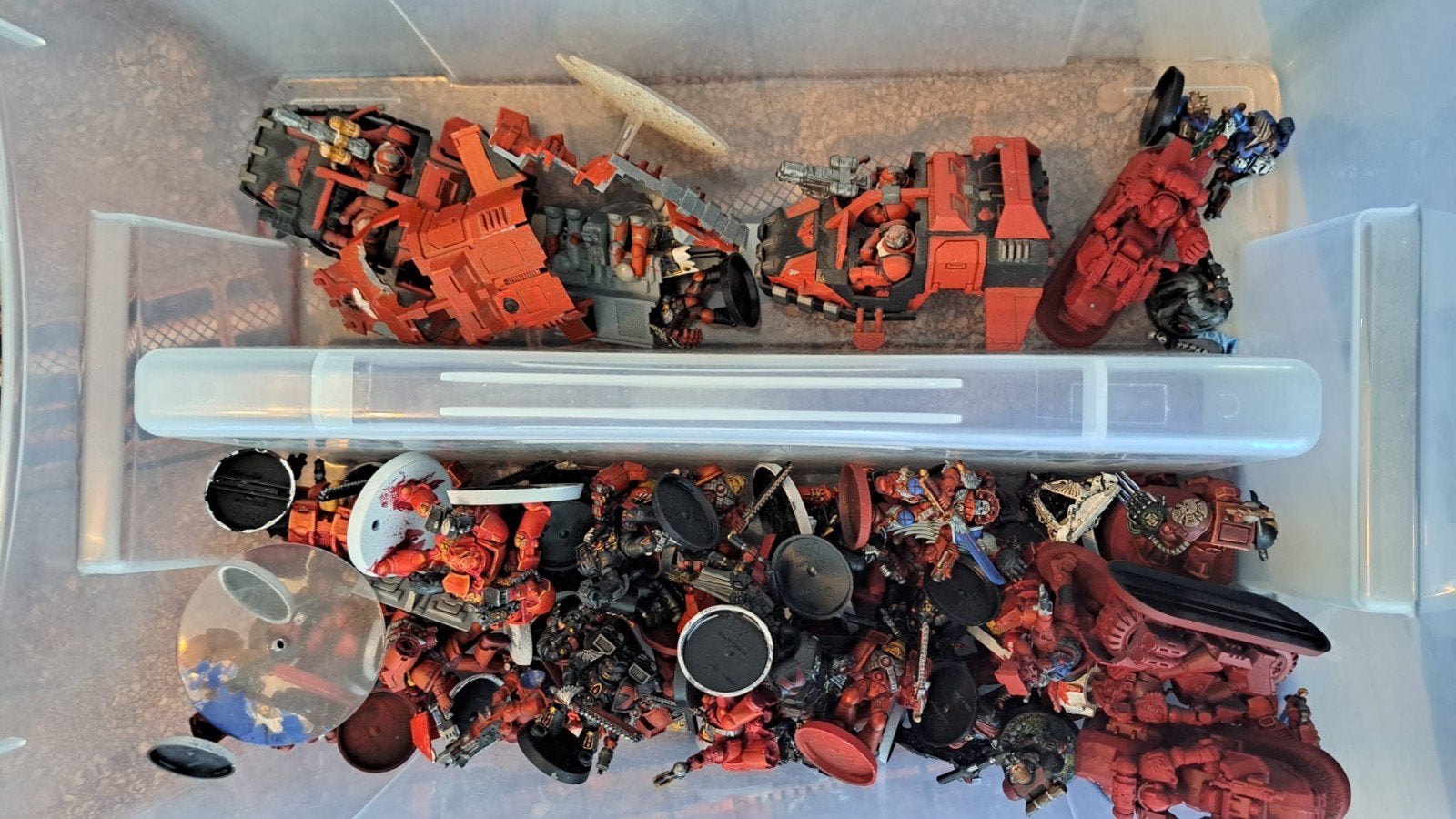 Warhammer 40K Blood Angels Leger - Geverfd deel 1, Hobby en Vrije tijd, Wargaming, Ophalen of Verzenden