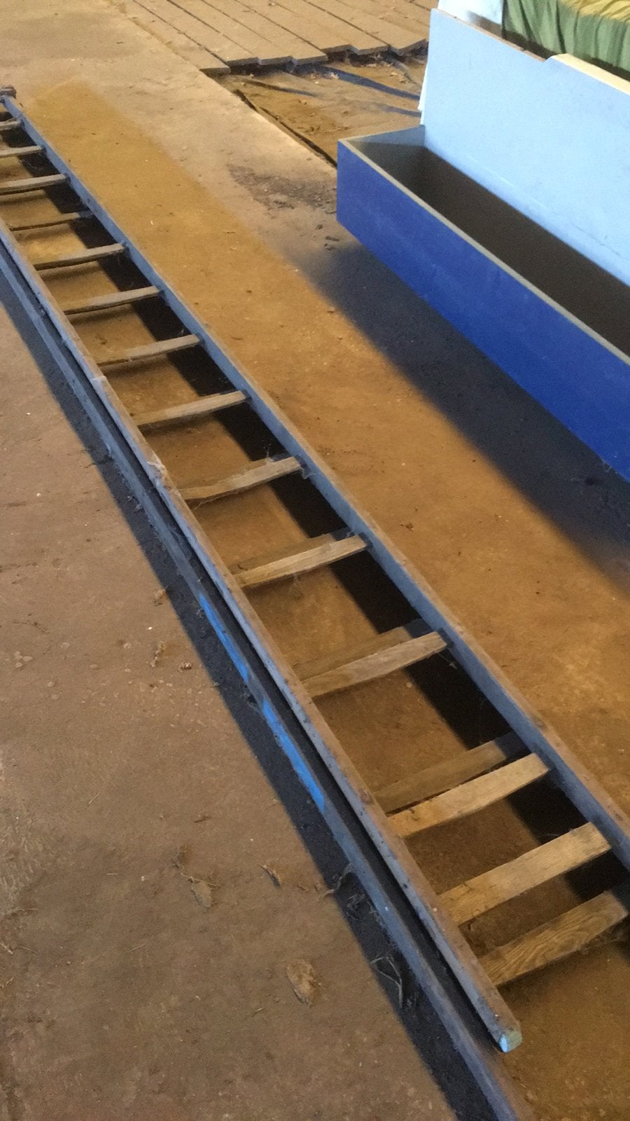 Ladder om handdoekenrek van te maken gratis, Ophalen, Gebruikt, 4 meter of meer