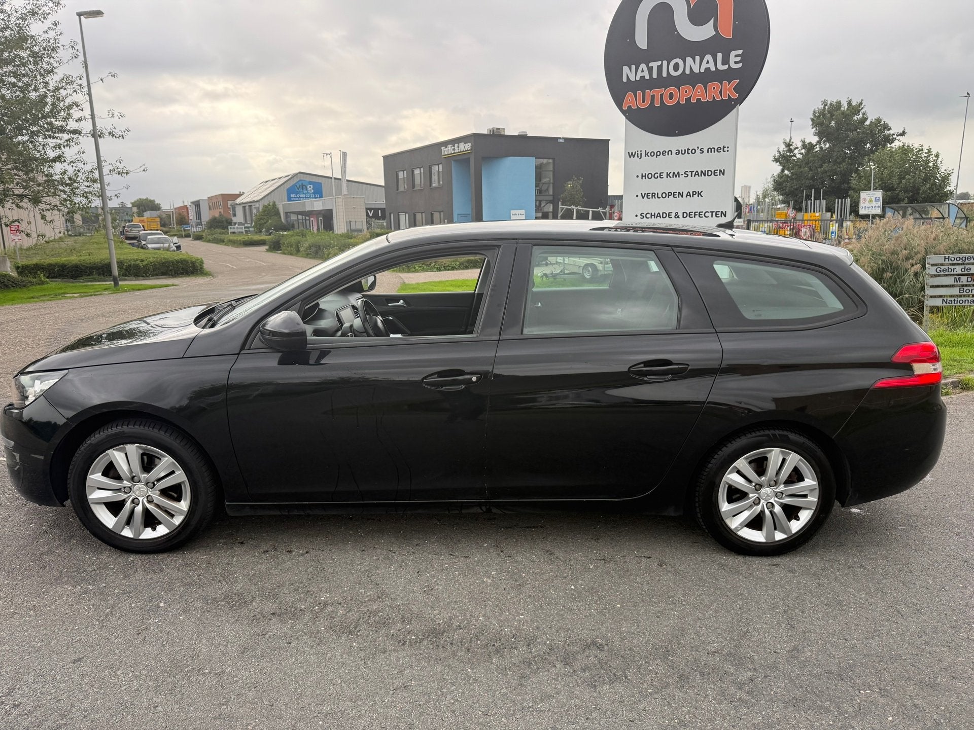 Peugeot 308 SW SW 1.6 BlueHDi Active | 2014 | Diesel | Handg, Auto's, Gebruikt, 4 cilinders, Zwart, Origineel Nederlands