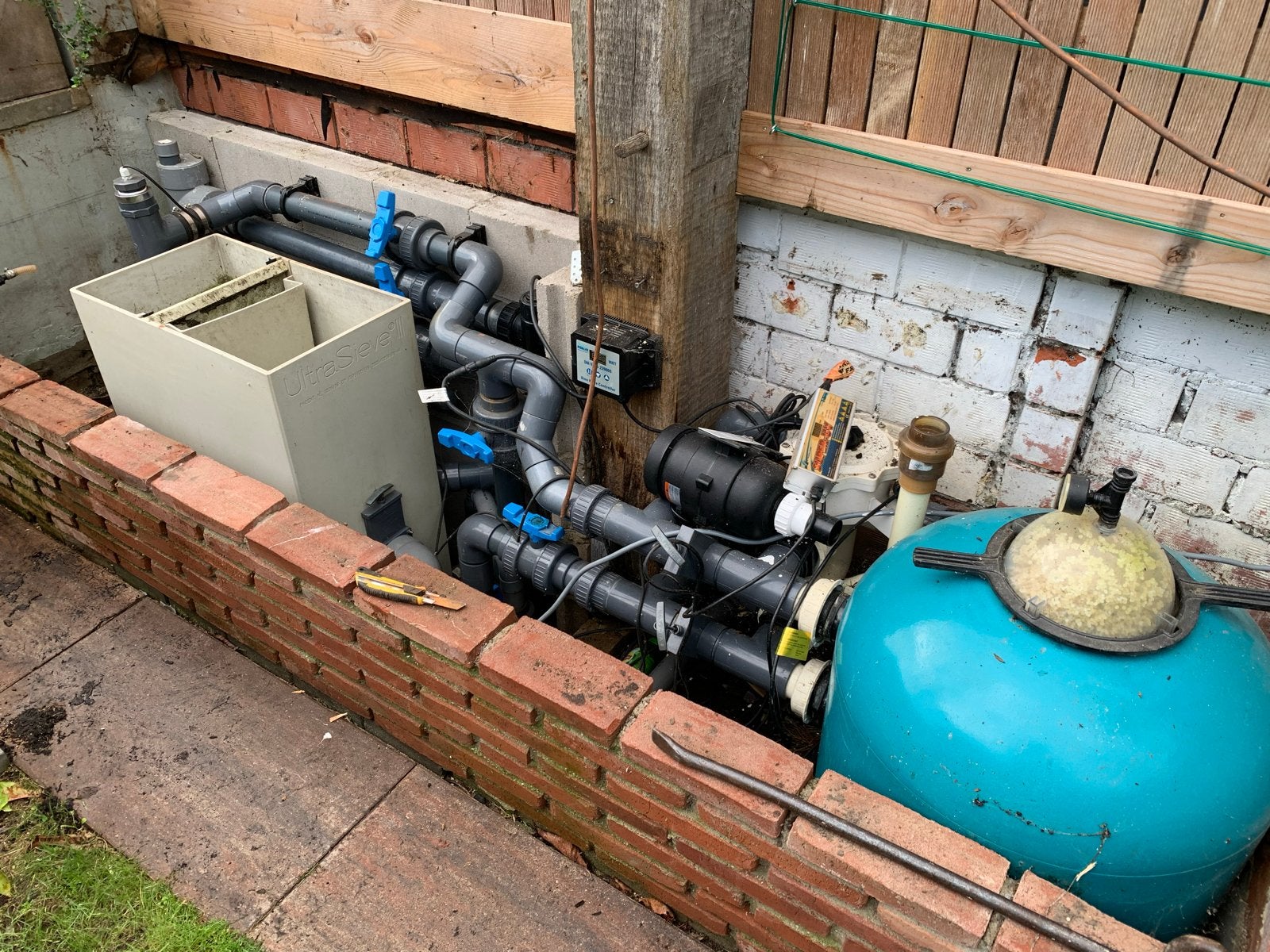 Koi Flterinstallatie - compleet systeem, Tuin en Terras, Ophalen, Gebruikt
