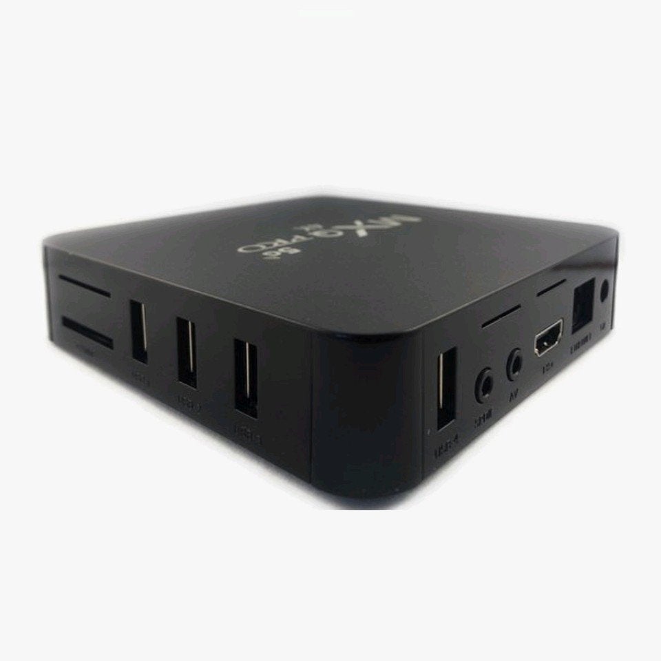 MXQ Pro 4K Android TV Box - Zo goed als nieuw, Audio, Tv en Foto, Mediaspelers, Zo goed als nieuw, Zonder harde schijf, HDMI, USB 2.0