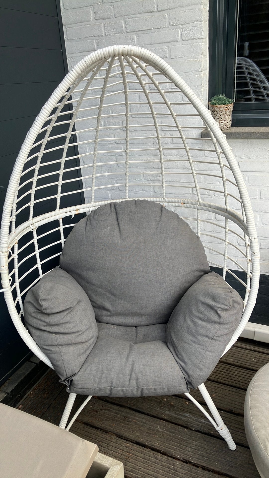 Eggchair, Ophalen, Gebruikt, Eén
