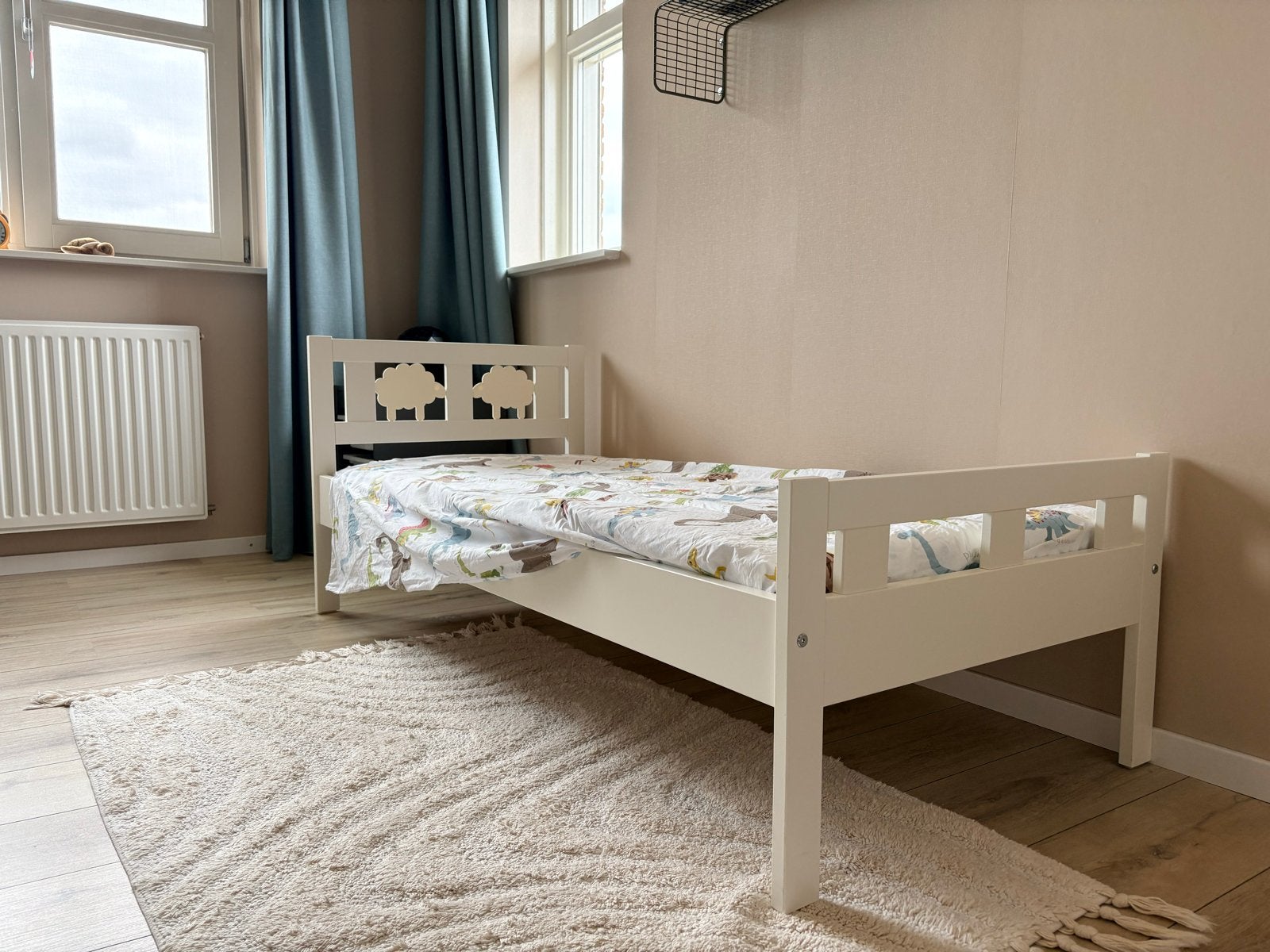 IKEA Kritter kinderbed met lattenbodem en matras, Ophalen, Gebruikt, 70 tot 85 cm, Lattenbodem