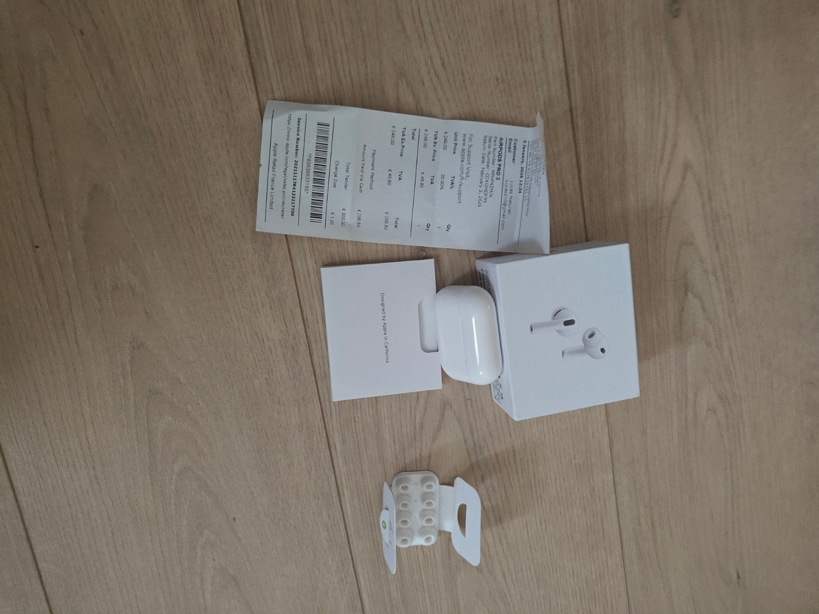 Apple AirPods Pro (3rd generation), Ophalen of Verzenden, In-ear, Apple, Bluetooth