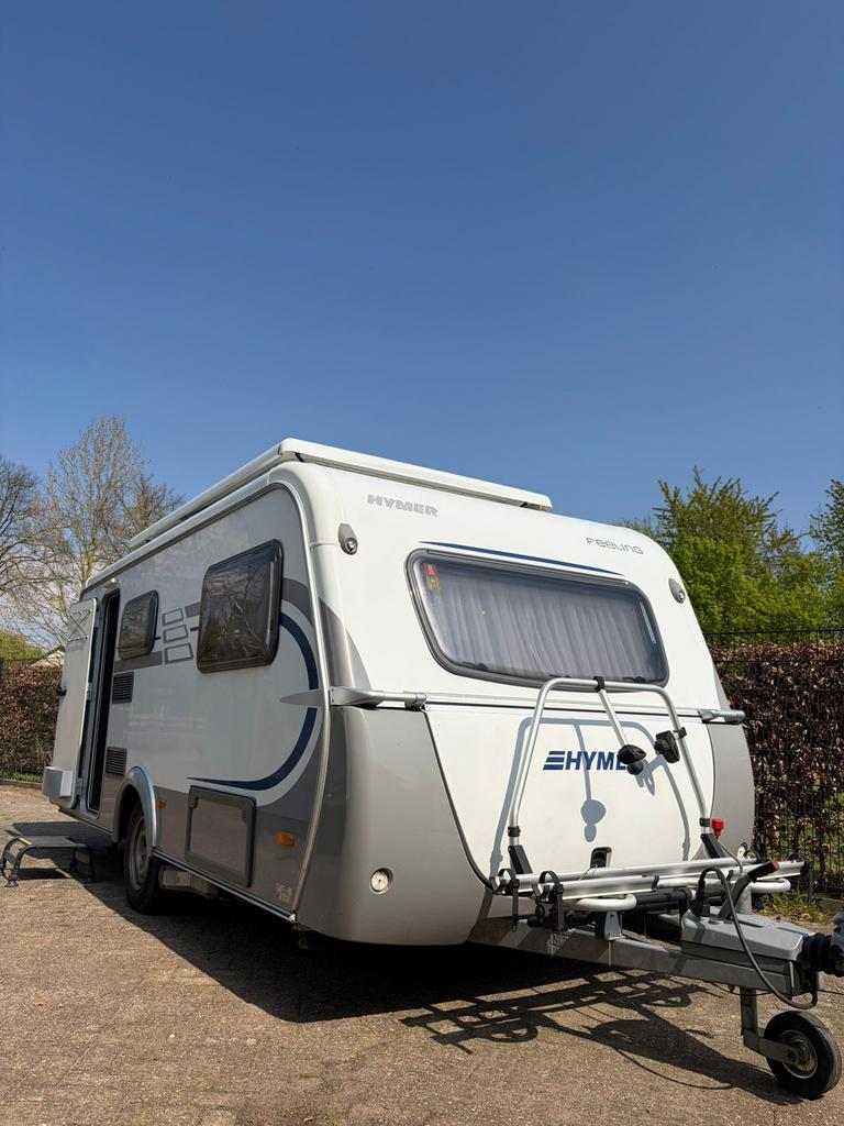Hymer Eriba Feeling 380 Mover, Voortent, Stapelbed, Stapelbed, Bedrijf, Treinzit, 750 - 1000 kg