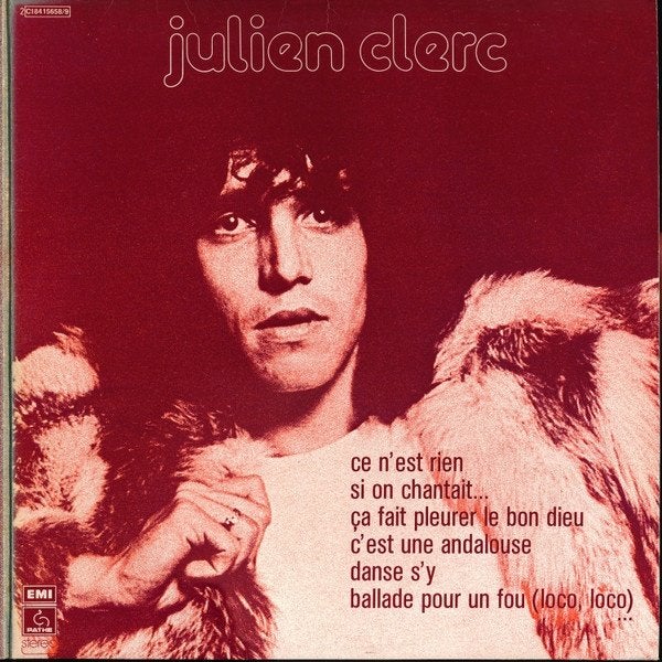 Julien Clerc ‎  Julien Clerc  lp, Gebruikt, Pop, Beschermende buitenhoes, Ophalen of Verzenden
