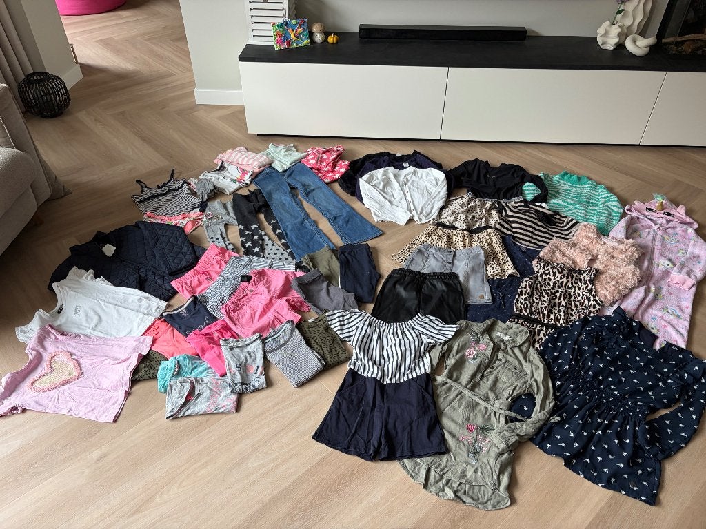 Kledingpakket groot maat 122/128, Ophalen of Verzenden, Zo goed als nieuw, Maat 128
