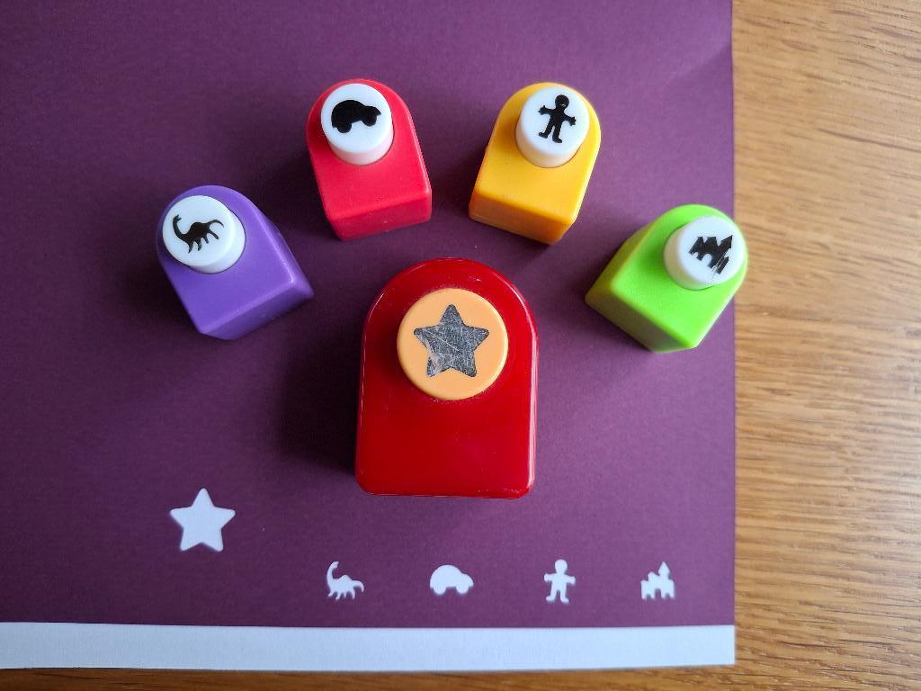 5x perforator / figuurpons crapbooking, Hobby en Vrije tijd, Scrapbooking, Ophalen of Verzenden, Gebruikt, Overige typen