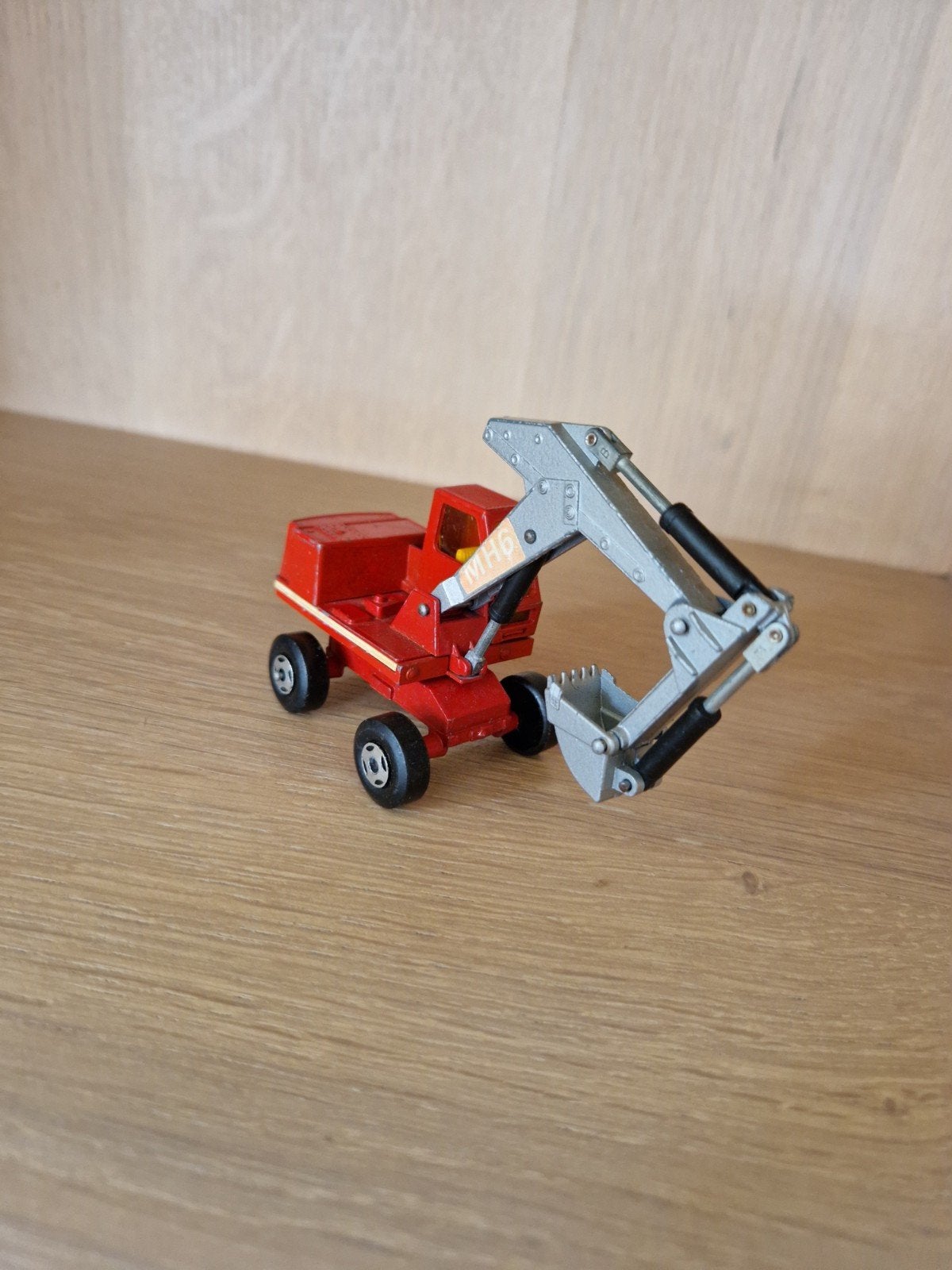 Matchbox Lesney Graafmachine 1970, Ophalen of Verzenden, Gebruikt