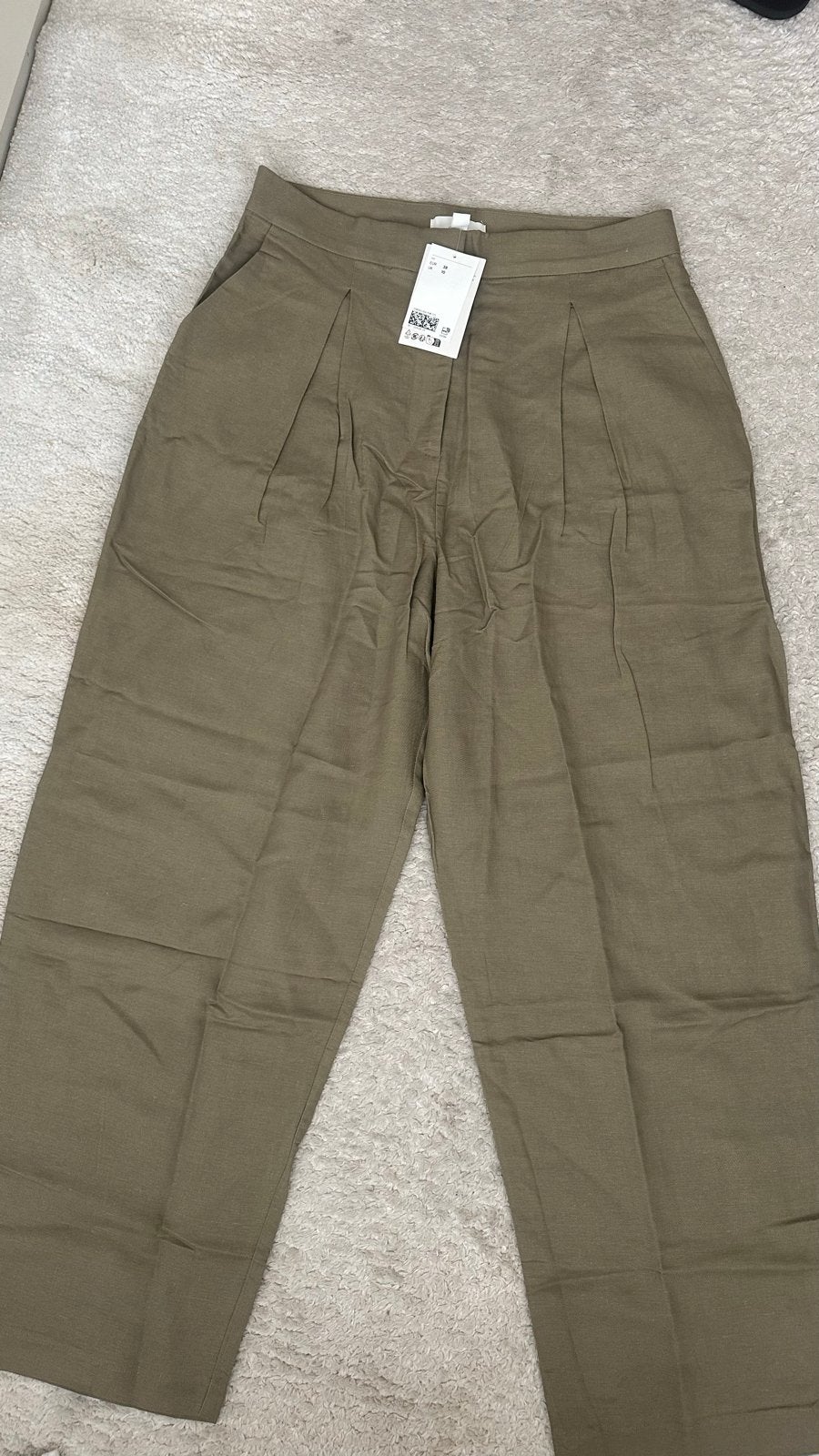 Nieuwe H&M wijde broek, Kleding | Dames, Maat 38/40 (M), Nieuw, Ophalen of Verzenden, Lang