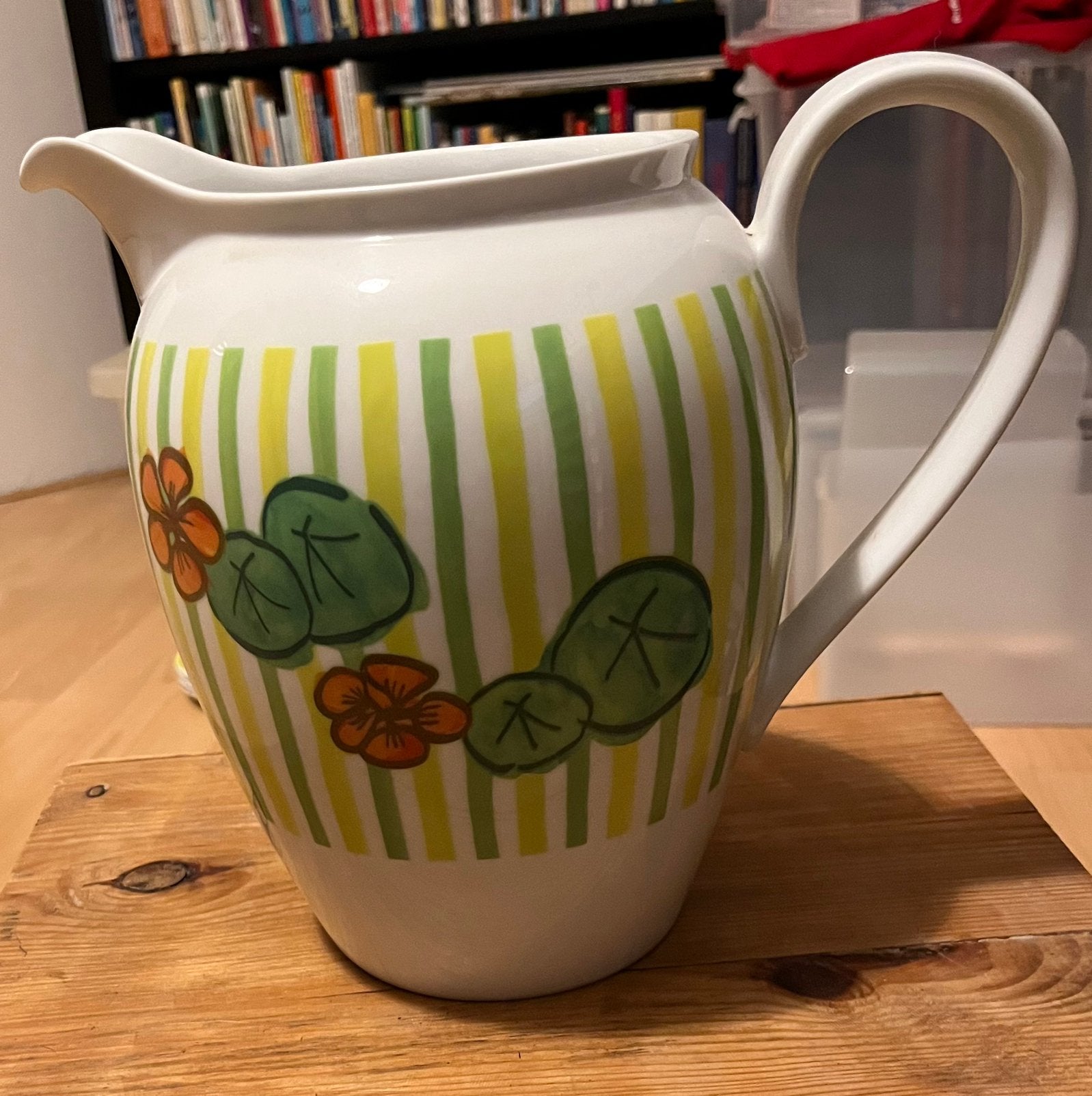 Designers Guild Rosenthal Casual Cappucine grote kan, Huis en Inrichting, Ophalen, Kan, Overige merken, Keramiek