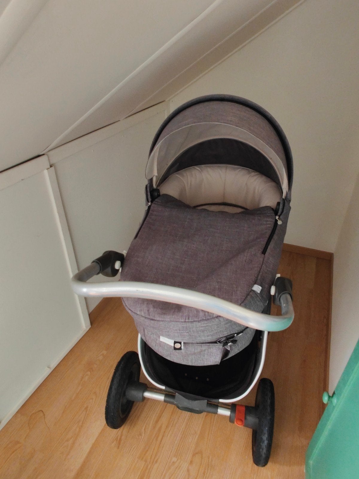 Stokke Trailz 3 in 1 met assecoires, Overige merken, Gebruikt, Met autostoeltje, Ophalen of Verzenden