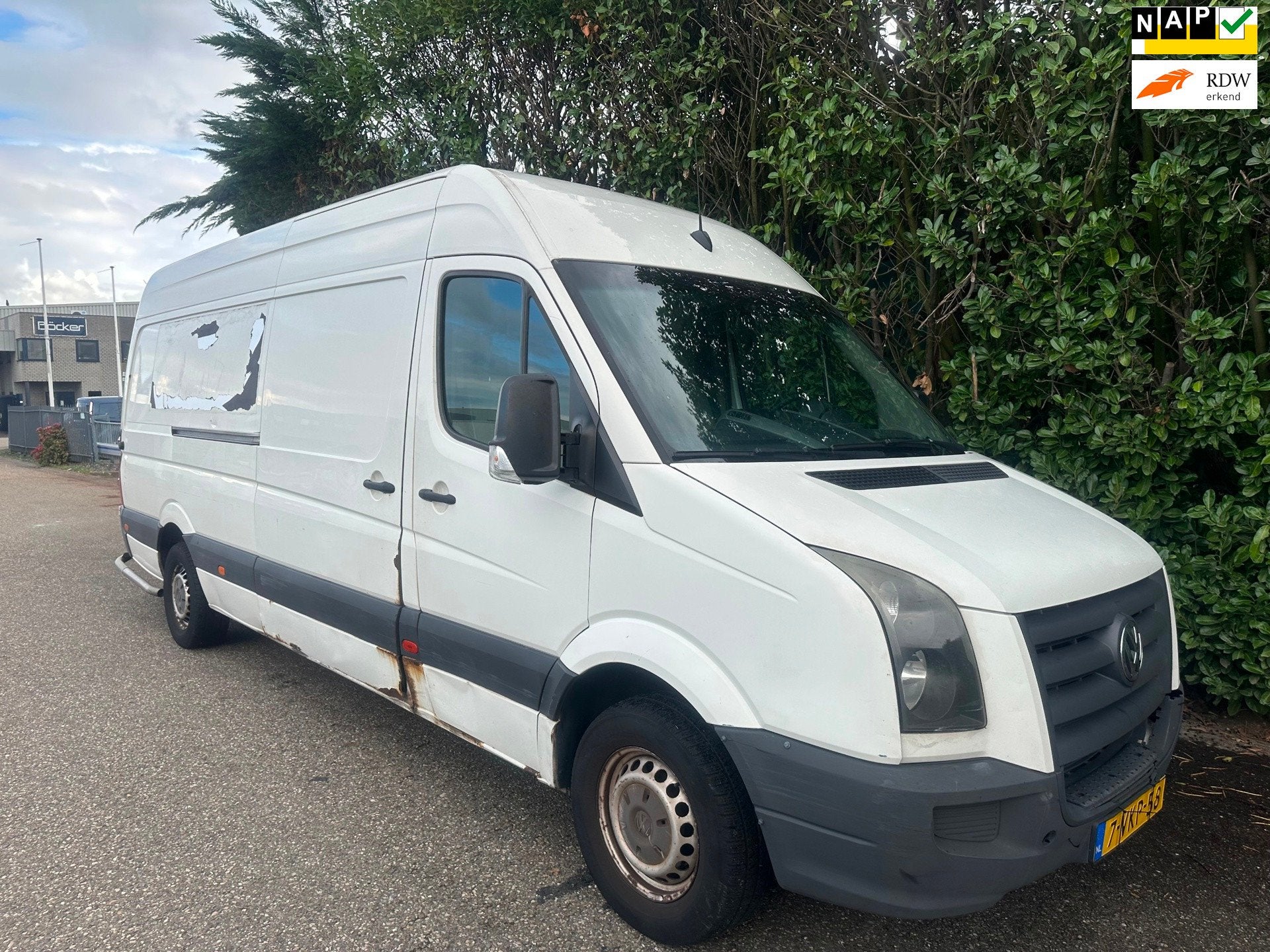 Volkswagen Crafter 35 2.5 TDI L3H2 Bj'12-2010 AUTOMAAT !, Auto's, Automaat, Euro 5, Achterwielaandrijving, Gebruikt