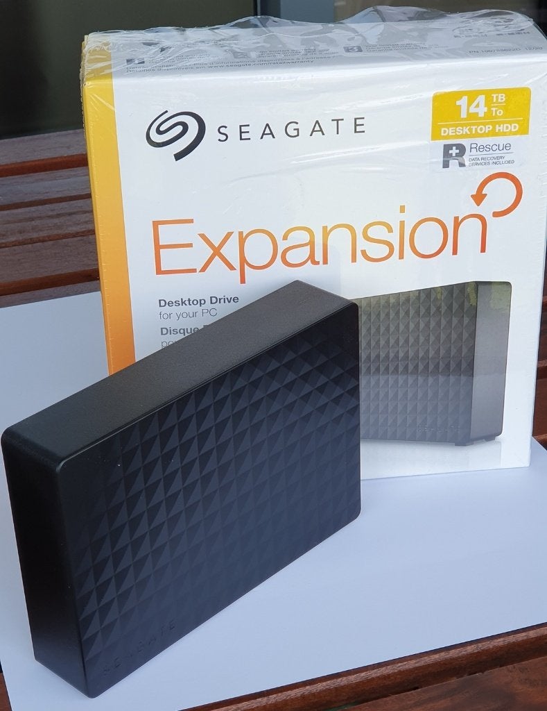 Seagate Expansion 14TB Perfecte staat Originele verpakking 2, Computers en Software, Harde schijven, HDD, Ophalen of Verzenden