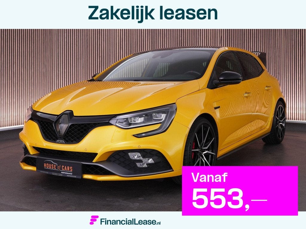 Renault Mégane RS Trophy 1.8 300pk TCe |carbon spoiler|Reca, Gebruikt, Euro 6, 4 cilinders, Bedrijf