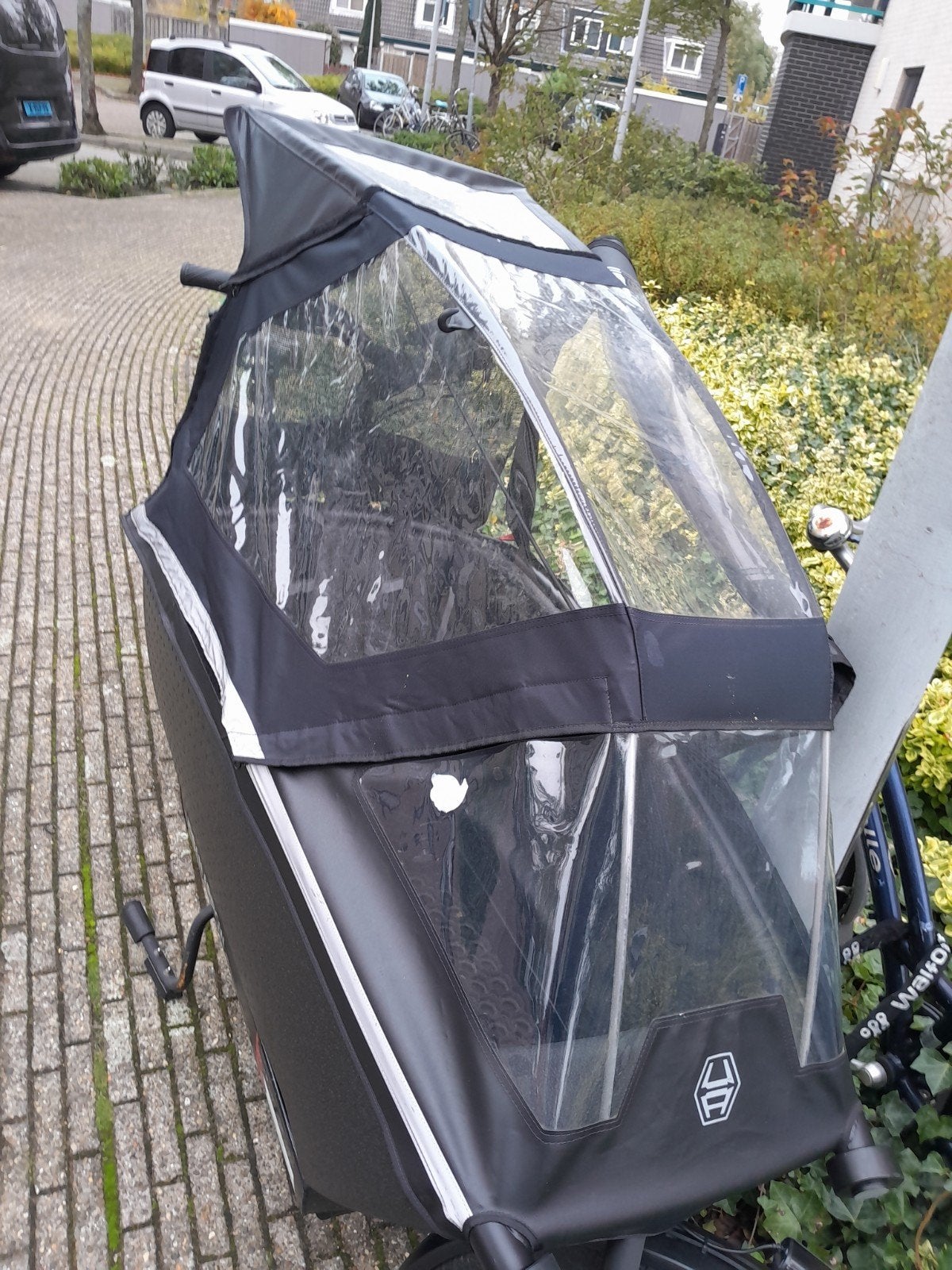 urban arrow family plus regenhuif, Fietsen en Brommers, Fietsen | Bakfietsen, Ophalen, Zo goed als nieuw, 4 kinderen of meer