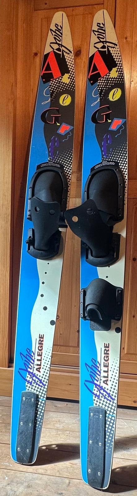 Jobe Allegre waterski's met verstelbare bindingen, Watersport en Boten, Ophalen of Verzenden, Gebruikt, 160 cm of meer, Waterski's