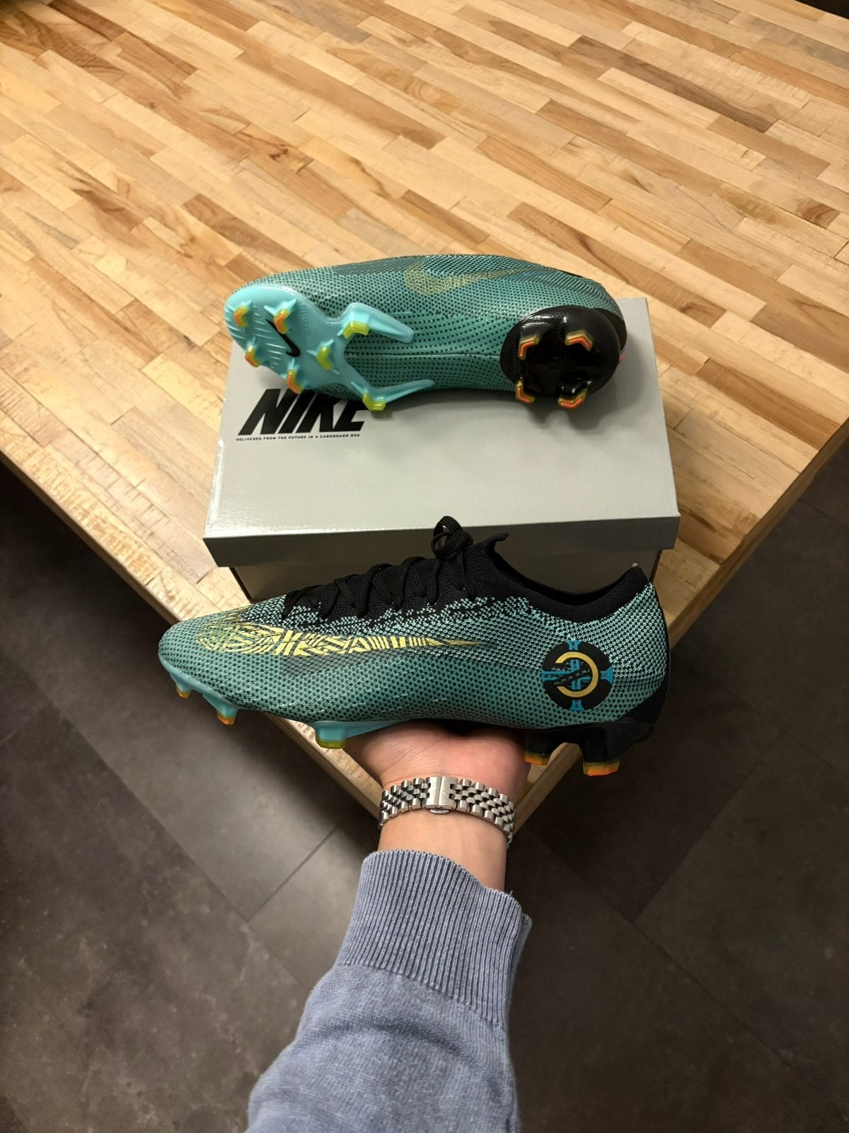 Nike Mercurial Vapor 12 Elite CR7 FG 41,42,43, Maat XS of kleiner, Ophalen of Verzenden, Nieuw, Schoenen