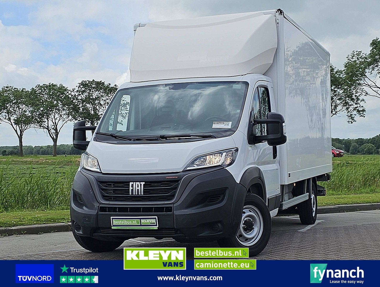 FIAT DUCATO 2.2 bakwagen laadklep!, Gebruikt, Euro 6, 160 pk, Wit