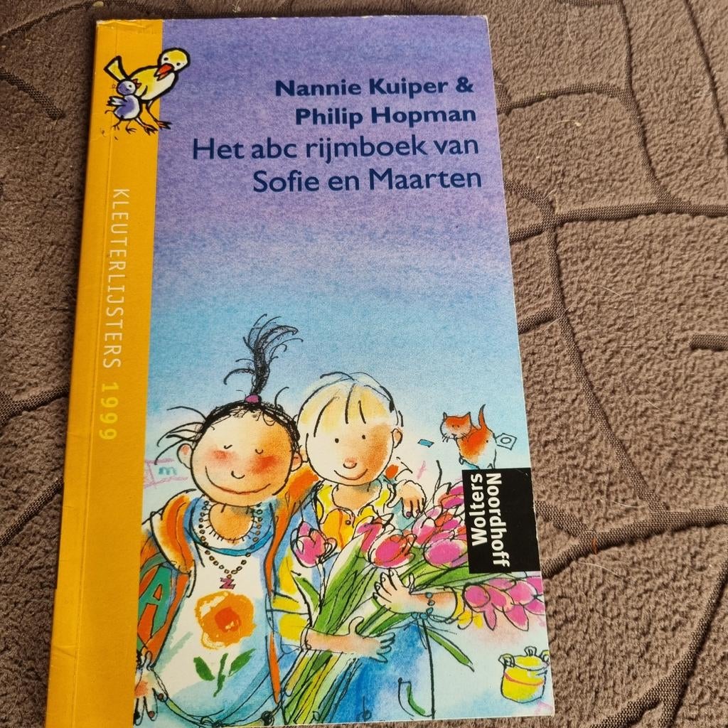 Het abc rijmkboek van Sofie en Maarten - Kleuterlijsters, Boeken, Ophalen of Verzenden
