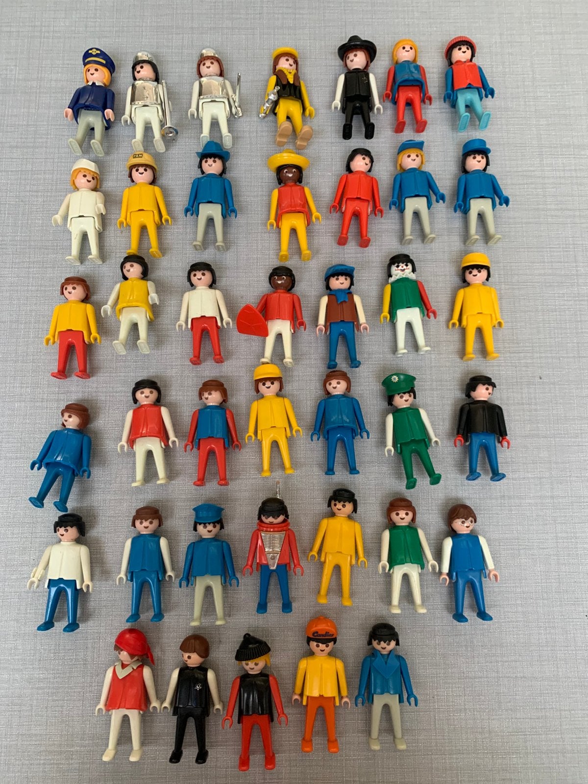 40 diverse playmobil poppetjes jaren 70, Kinderen en Baby's, Ophalen of Verzenden, Gebruikt