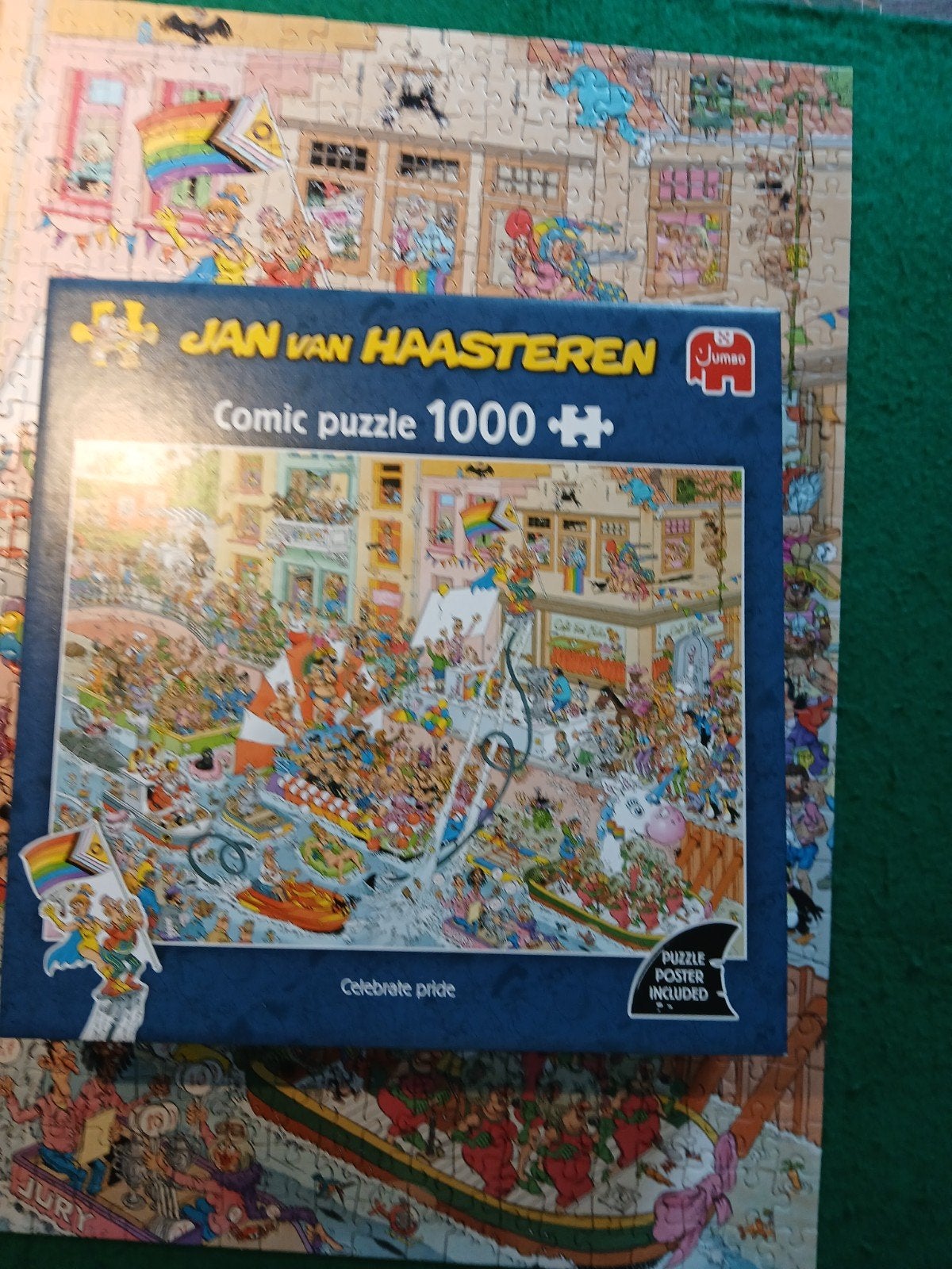 Cerebrale pride Jan van Haasteren, Ophalen of Verzenden, 500 t/m 1500 stukjes, Zo goed als nieuw, Legpuzzel