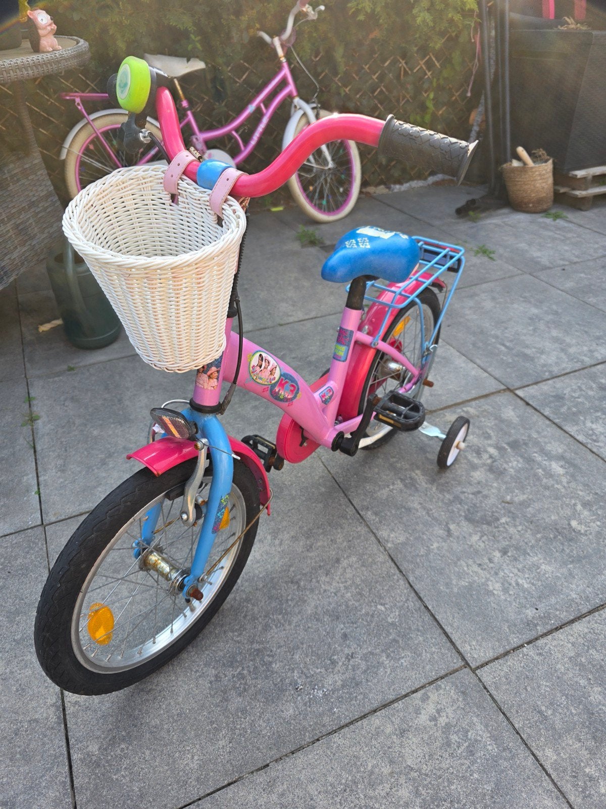 16 inch meisjesfietsje k3, Ophalen, Gebruikt, 16 inch