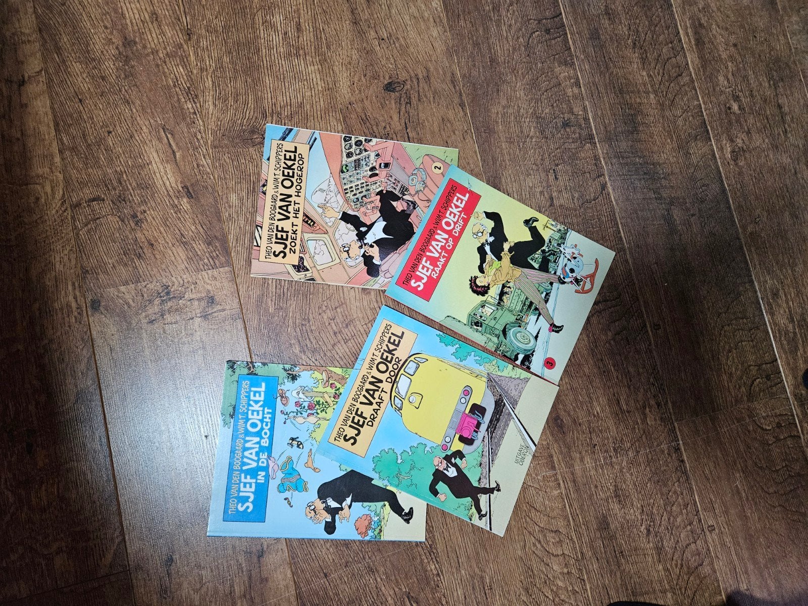 Sjef van Oekel stripboeken - 4 delen, Ophalen of Verzenden