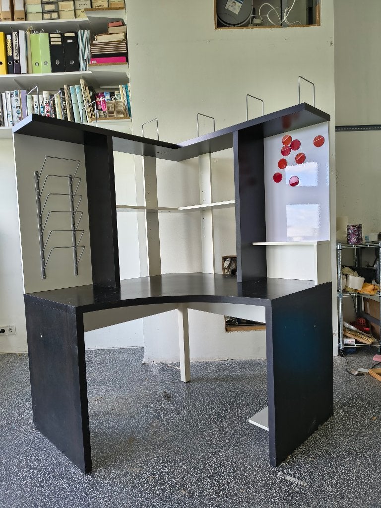 IKEA Hoekbureau, Ophalen, Gebruikt, Hout, Hoekbureau