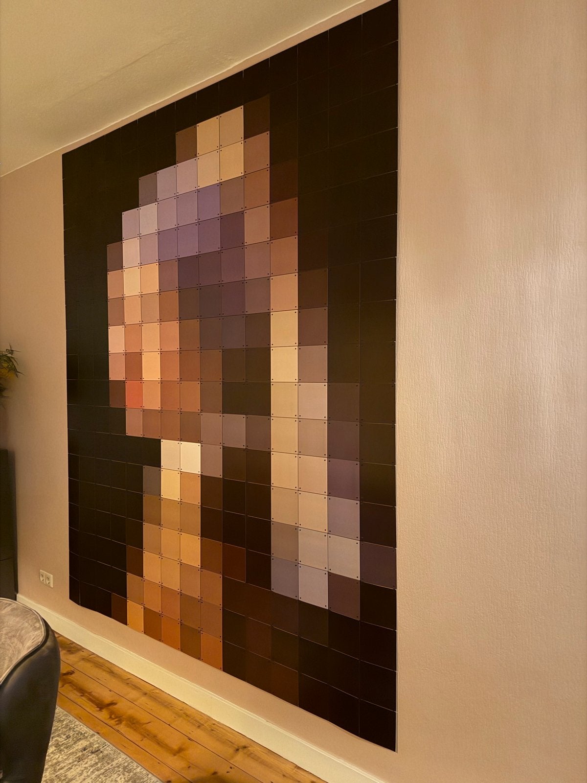 IXXI Meisje met de Parel Pixel - 224 x 252 cm, Huis en Inrichting, Ophalen, Oorspronkelijke maker, 125 cm of meer, 75 – 100