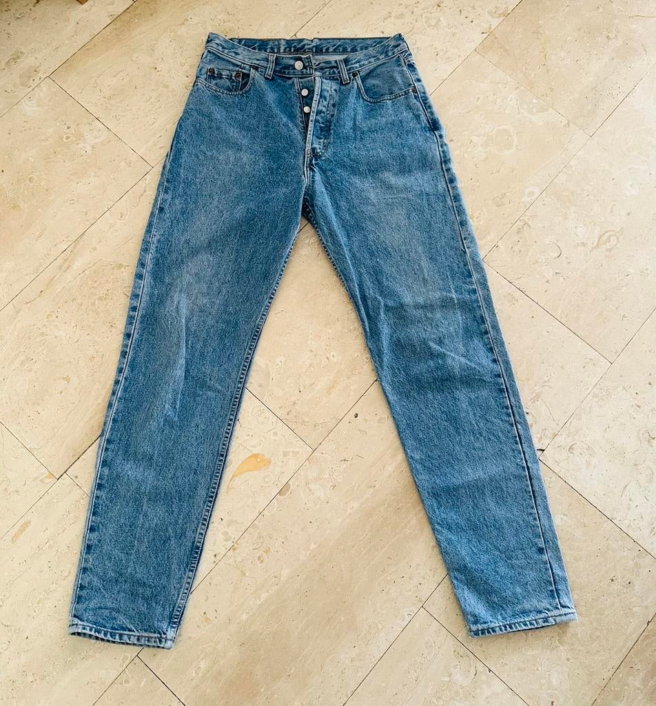 Vintage Levi’s 508, Ophalen of Verzenden, Zo goed als nieuw, Blauw, W32 (confectie 46) of kleiner