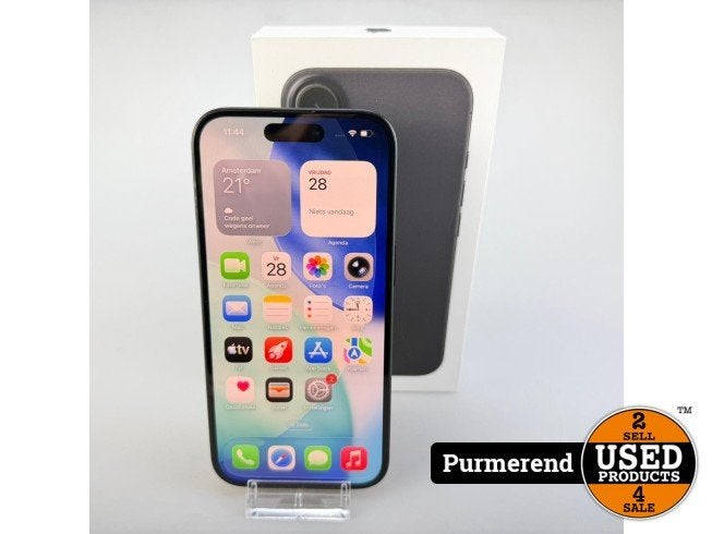 iPhone 16 128GB Zwart, Apple, Zo goed als nieuw, Support@apple.com, One Apple Park Way
Cupertino, CA 95014
United States