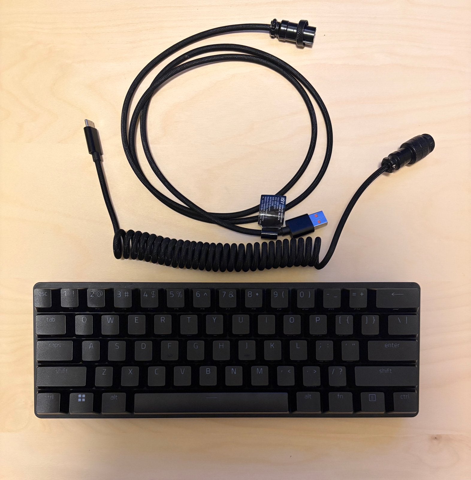 Razer Huntsman Mini Zwart, Computers en Software, Ophalen, Zo goed als nieuw