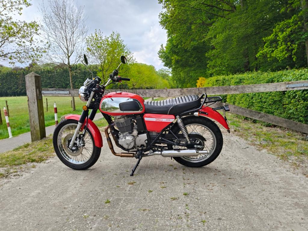 Jawa 350 OHC in absolute NIEUWSTAAT – Slechts 4.847 km!