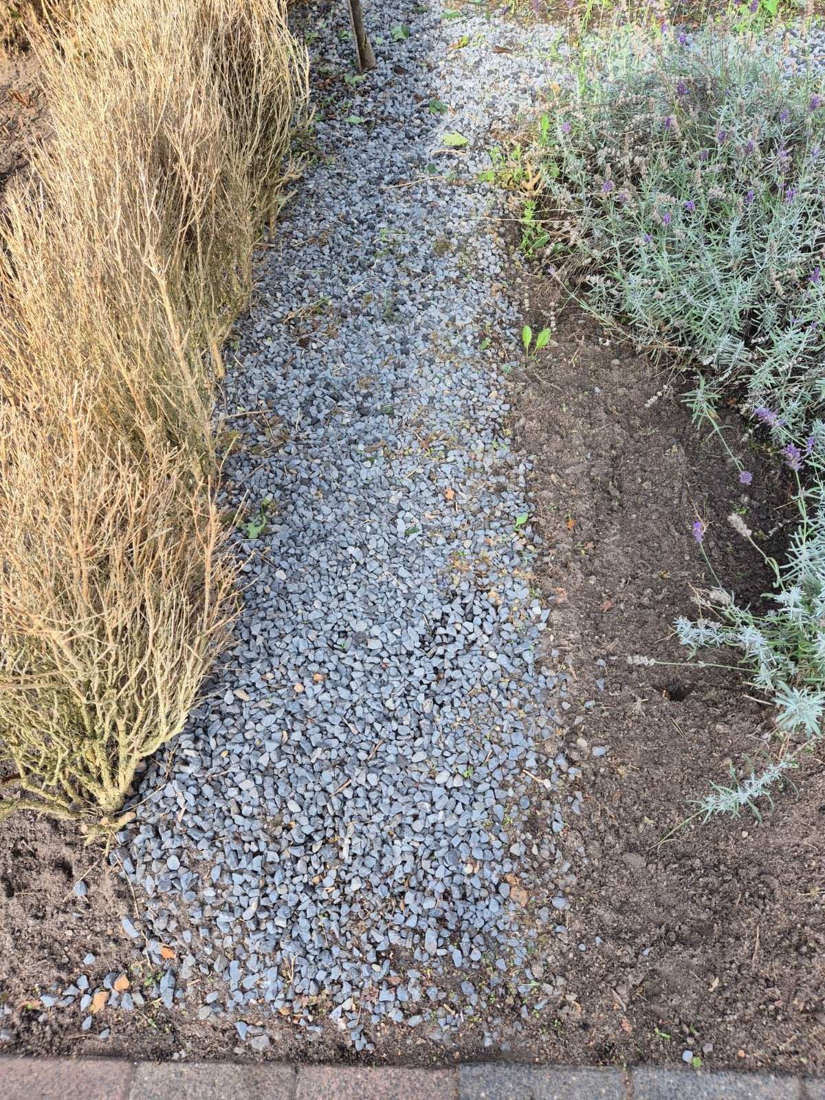 split grijs, Tuin en Terras, Grind, Keien en Split, Ophalen, Gebruikt, Split, Basalt