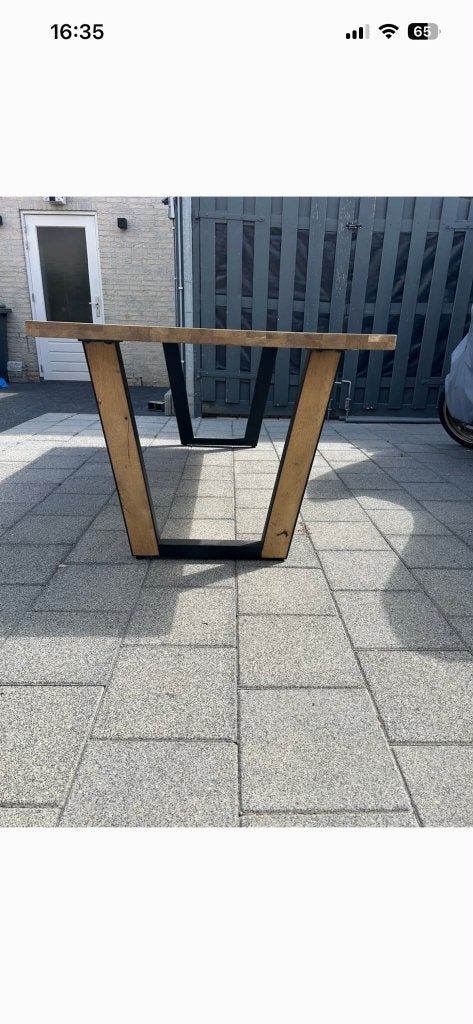 Tafel xooon, Ophalen of Verzenden, Gebruikt, Rechthoekig