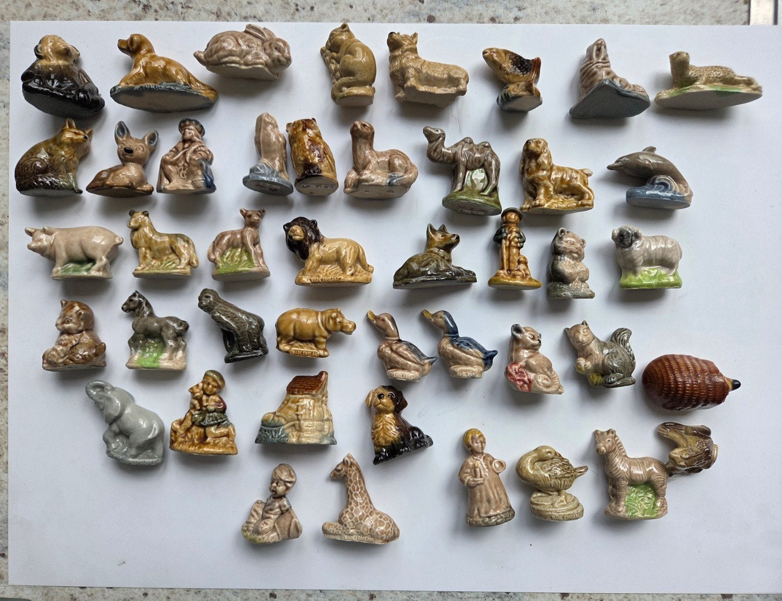 44 Wade England beeldjes - in goede staat, Ophalen of Verzenden, Gebruikt, Dier
