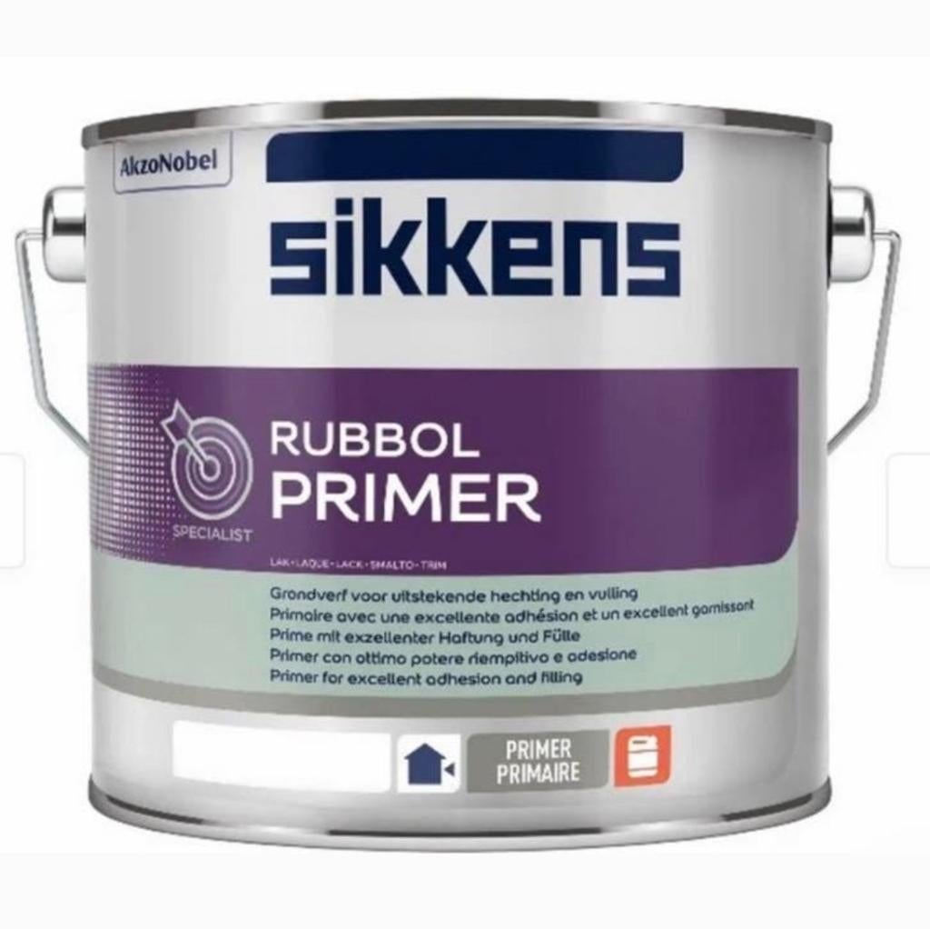 Sikkens Rubbol Primer Ral 7016 2.5L A-Klasse Buiten NIEUW, Verzenden, Nieuw, Grijs, Lak