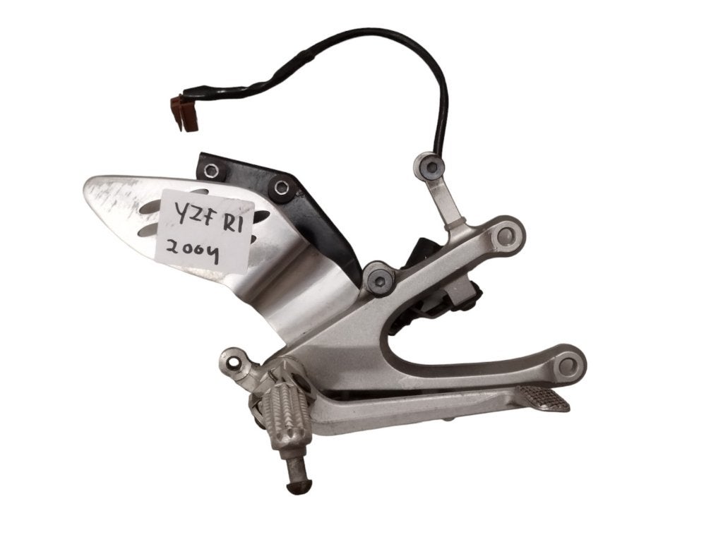 Schetsplaat rempedaal voetsteun Yamaha R1 2004, Motoren, Niet ingevuld, Gebruikt, Niet ingevuld, Ophalen of Verzenden