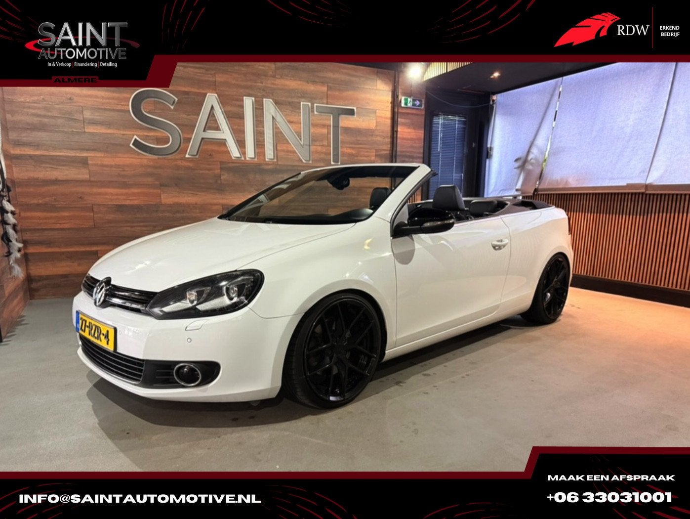 Volkswagen Golf Cabriolet 1.4 TSI | Leder | Automaat, Auto's, Euro 5, Gebruikt, 4 cilinders, Cabriolet