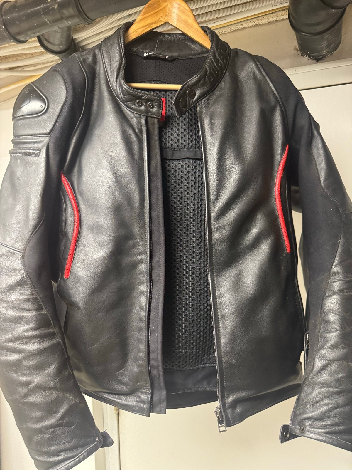 Ducati by Dainese Leren Motorjas Maat 56, Ophalen of Verzenden, Tweedehands, Heren, Jas | leer