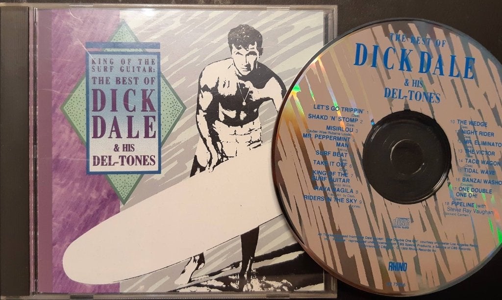 DICK DALE - King of the surf guitar ( Best of CD ), Ophalen of Verzenden, Zo goed als nieuw