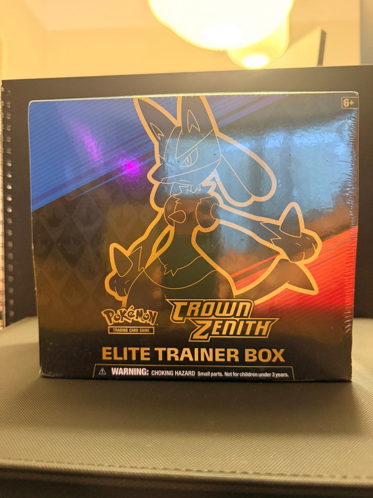 Crown Zenith Elite Trainer Box – Lucario – Sealed ETB