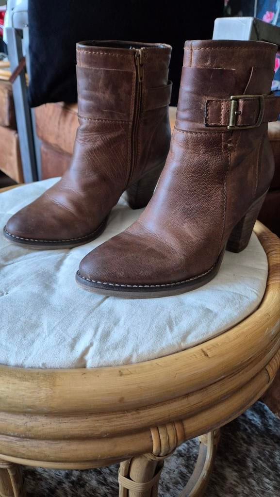 SPM cognac leren laarzen mt 36 mooie staat, Kleding | Dames, Schoenen, Lage of Enkellaarzen, Ophalen of Verzenden, Gedragen, Bruin