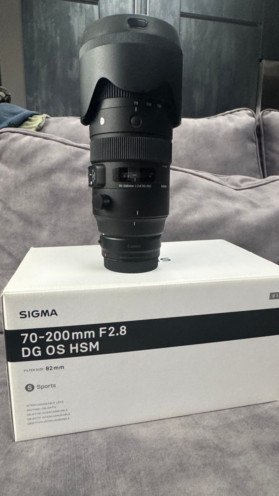 Sigma (Canon) 70-200mm F2.8 DG OS HSM Sports objectief, Audio, Tv en Foto, Fotografie | Lenzen en Objectieven, Ophalen, Sigma