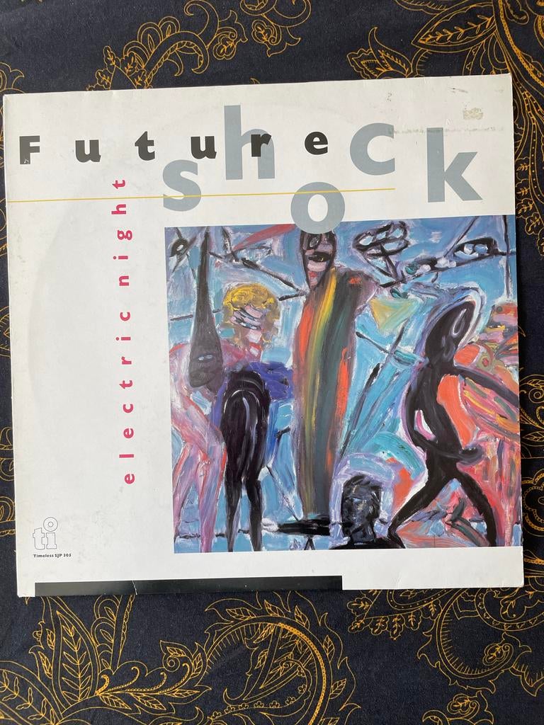 Future Shock - Electric Night lp, Gebruikt, 7 inch, Jazz, Fotohoes