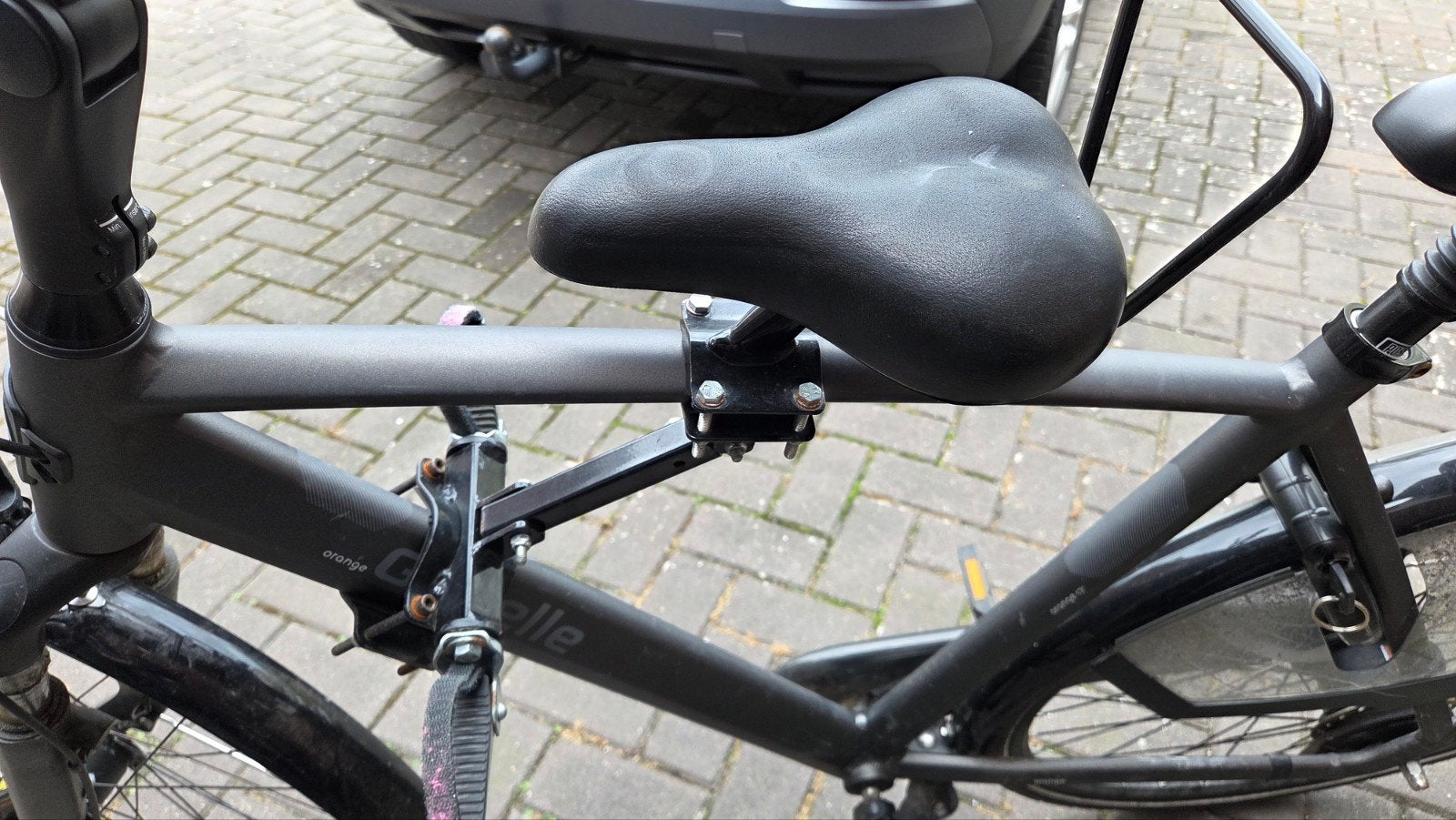 Gebruikt fietszitje, Ophalen, Gebruikt, Voorzitje, Gazelle