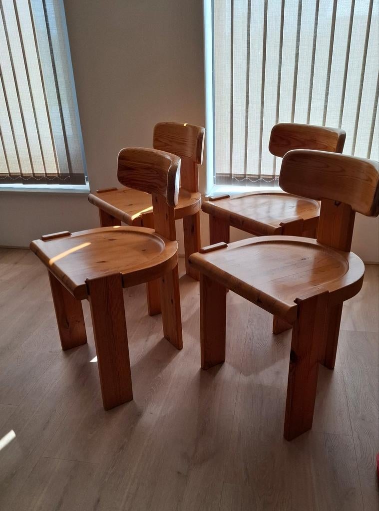 Vintage Design Stoel Antti Nurmesniemi Finland '70s, Ophalen, Gebruikt, 4 tot 6 stoelen