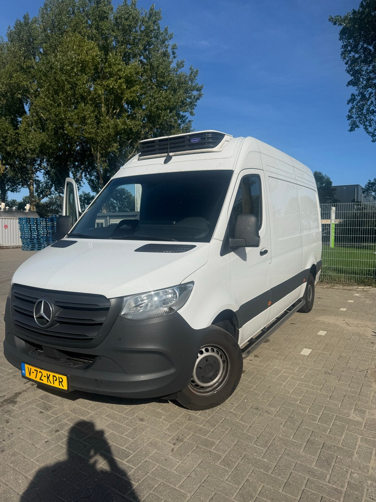 Mercedes-Benz Sprinter GB 317 CDI 170pk L2 RWD 9G-TRONIC, Auto's, Automaat, Achterwielaandrijving, Zwart, 4 cilinders